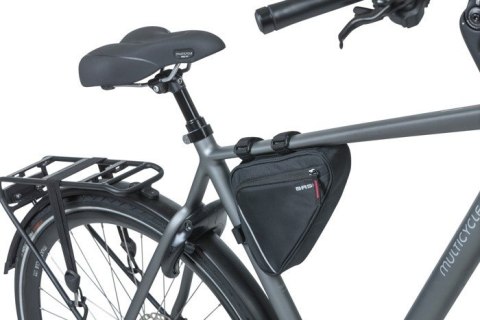 Torba trójkątna pod ramę BASIL SPORT DESIGN TRIANGLE FRAME BAG M 1.7L, wodoodporna czarna (NEW) Torba trójkątna pod ramę BASIL SPORT DESIGN TRIANGLE FRAME BAG M 1.7L, wodoodporna czarna (NEW)