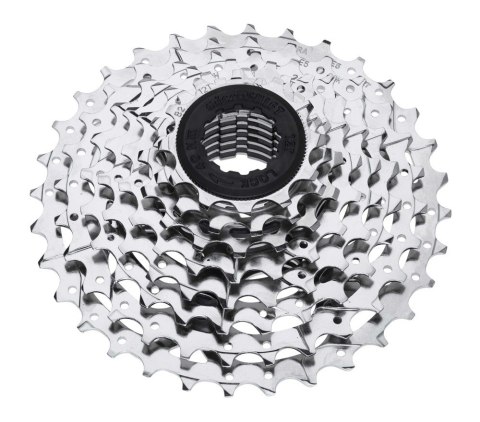 Kaseta MICROSHIFT MEZZO/R8, 8.rzędowa, Stalowa, Kompatybilna z Shimano, 11-13-15-18-21-24-28-34, Nikiel (NEW) Kaseta MICROSHIFT MEZZO/R8, 8.rzędowa, Stalowa, Kompatybilna z Shimano, 11-13-15-18-21-24-28-34, Nikiel (NEW)