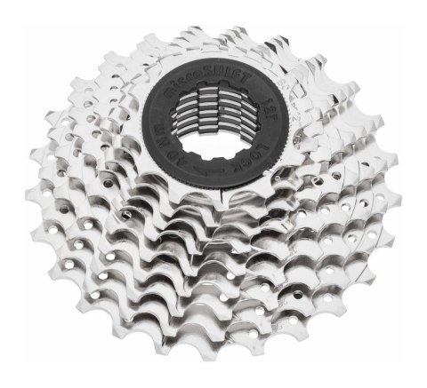 Kaseta MICROSHIFT R9, 9.rzędowa, Stalowa, Kompatybilna z Shimano, 11-12-13-15-17-19-21-23-25, Nikiel (NEW) Kaseta MICROSHIFT R9, 9.rzędowa, Stalowa, Kompatybilna z Shimano, 11-12-13-15-17-19-21-23-25, Nikiel (NEW)
