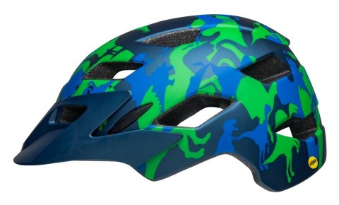 Kask dziecięcy BELL SIDETRACK matte blue camosaurus roz. Uniwersalny (47-54 cm) Kask dziecięcy BELL SIDETRACK matte blue camosaurus roz. Uniwersalny (47-54 cm)