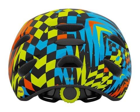 Kask dziecięcy GIRO SCAMP MIPS matte black check fade roz. S (49-53 cm) (NEW) Kask dziecięcy GIRO SCAMP MIPS matte black check fade roz. S (49-53 cm) (NEW)