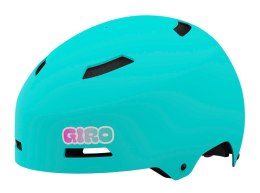 Kask dziecięcy juniorski GIRO DIME FS matte screaming teal roz. S (51-55 cm) (NEW).