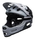 Kask full face BELL SUPER 3R MIPS matte white black roz. M (55-59 cm) (NEW).