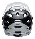 Kask full face BELL SUPER 3R MIPS matte white black roz. M (55-59 cm) (NEW).