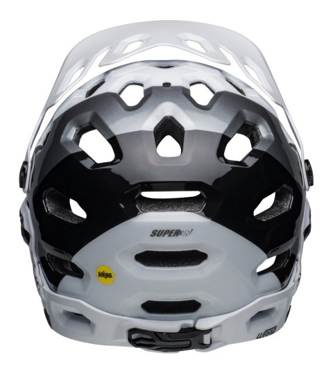 Kask full face BELL SUPER 3R MIPS matte white black roz. M (55-59 cm) (NEW). Kask full face BELL SUPER 3R MIPS matte white black roz. M (55-59 cm) (NEW).