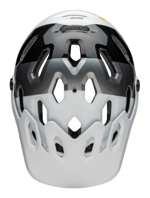Kask full face BELL SUPER 3R MIPS matte white black roz. M (55-59 cm) (NEW). Kask full face BELL SUPER 3R MIPS matte white black roz. M (55-59 cm) (NEW).