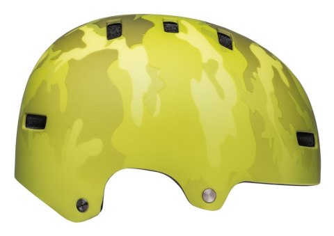 Kask juniorski BELL SPAN matte hi-viz yellow camo roz. S (51-55 cm) (NEW). Kask juniorski BELL SPAN matte hi-viz yellow camo roz. S (51-55 cm) (NEW).