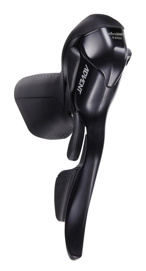 Klamkomanetka MICROSHIFT ADVENT, Prawa, 9.rzędowa, Niekompatybilna z Shimano, Dual Control, Czarna (NEW) Klamkomanetka MICROSHIFT ADVENT, Prawa, 9.rzędowa, Niekompatybilna z Shimano, Dual Control, Czarna (NEW)