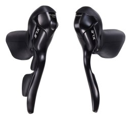 Klamkomanetki MICROSHIFT XLE, Para, 10.rzędowe, Kompatybilne z Shimano, Dual Control, Lewa Klamka Tylko z Dźwignią Hamulca, Czar