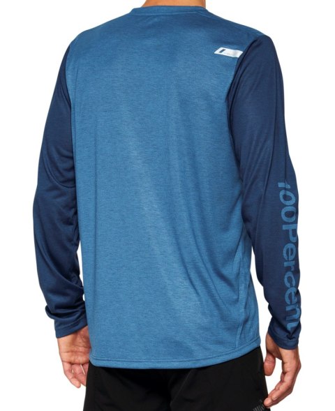 Koszulka męska 100% AIRMATIC Long Sleeve Slate Blue roz. M (WYPRZEDAŻ -50%) Koszulka męska 100% AIRMATIC Long Sleeve Slate Blue roz. M (WYPRZEDAŻ -50%)