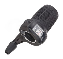 Manetka MICROSHIFT INTER 8, Prawa, 8.rzędowa, Kompatybilna z Shimano, Twist Shifter, Optyczny Wskaźnik Przełożeń (NEW)