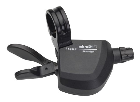 Manetka MICROSHIFT MARVO, Prawa, 9.rzędowa, Kompatybilna z Shimano, Xpress Trigger, Bez Wskaźnika Przełożeń (NEW) Manetka MICROSHIFT MARVO, Prawa, 9.rzędowa, Kompatybilna z Shimano, Xpress Trigger, Bez Wskaźnika Przełożeń (NEW)