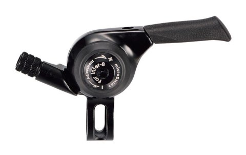 Manetka MICROSHIFT, Prawa, 8.rzędowa, Kompatybilne z Shimano, Thumb Shifter, Indeksowanie (NEW) Manetka MICROSHIFT, Prawa, 8.rzędowa, Kompatybilne z Shimano, Thumb Shifter, Indeksowanie (NEW)