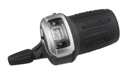 Manetka MICROSHIFT, Prawa, 9.rzędowa, Kompatybilna z Shimano, Twist Shifter, Optyczny Wskaźnik Przełożeń (NEW)
