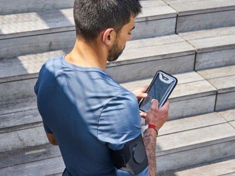 Pas do biegania z pokrowcem na telefon na ramię SHAPEHEART NHR AMZ roz.M < 14,7 cm (NEW) Pas do biegania z pokrowcem na telefon na ramię SHAPEHEART NHR AMZ roz.M < 14,7 cm (NEW)