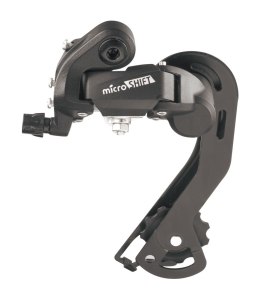 Przerzutka Tylna MICROSHIFT, 6-7.rzędowa(2/3x6/7), Kompatybilna z Shimano, Długi Wózek, Max. Tryb 28-30T, Min. Tryb 13-14T, Poje