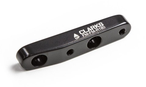 Adapter montażowy hamulca tarczowego CLARKS 180mm, Flat Mount to Flat Mount, Tylny Adapter montażowy hamulca tarczowego CLARKS 180mm, Flat Mount to Flat Mount, Tylny