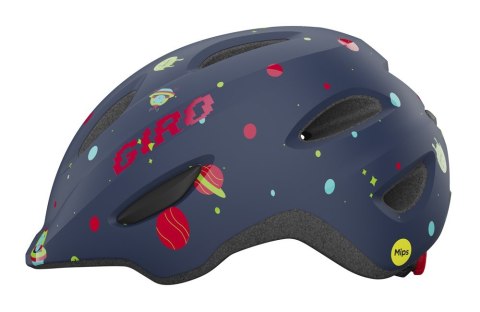 Kask dziecięcy GIRO SCAMP MIPS matte midnight space roz. S (49-53 cm) (NEW) Kask dziecięcy GIRO SCAMP MIPS matte midnight space roz. S (49-53 cm) (NEW)