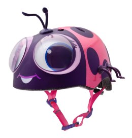 Kask dziecięcy juniorski RASKULLZ GOOGLY LADY BUG pink roz. XS TOODLER FS 3+ (48-52 cm) (NEW)