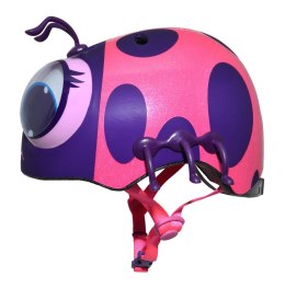 Kask dziecięcy juniorski RASKULLZ GOOGLY LADY BUG pink roz. XS TOODLER FS 3+ (48-52 cm) (NEW)