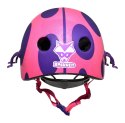 Kask dziecięcy juniorski RASKULLZ GOOGLY LADY BUG pink roz. XS TOODLER FS 3+ (48-52 cm) (NEW)