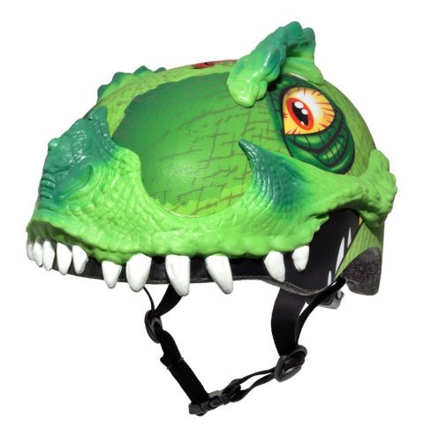 Kask dziecięcy juniorski RASKULLZ T-REX AWESOME green roz. S CHILD FS 5+ (50-54 cm) (NEW) Kask dziecięcy juniorski RASKULLZ T-REX AWESOME green roz. S CHILD FS 5+ (50-54 cm) (NEW)