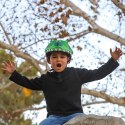 Kask dziecięcy juniorski RASKULLZ T-REX AWESOME green roz. S CHILD FS 5+ (50-54 cm) (NEW)
