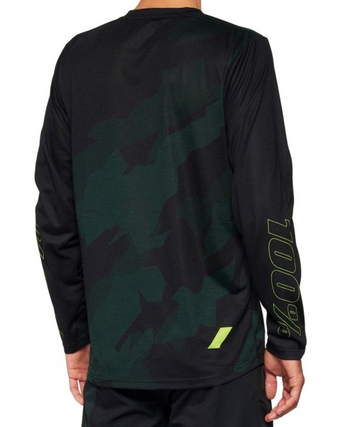 Koszulka męska 100% AIRMATIC LE Long Sleeve Black Camo roz. S (WYPRZEDAŻ -50%) Koszulka męska 100% AIRMATIC LE Long Sleeve Black Camo roz. S (WYPRZEDAŻ -50%)