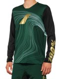 Koszulka męska 100% R-CORE X LE Jersey długi rękaw forest green roz. M (WYPRZEDAŻ -50%)