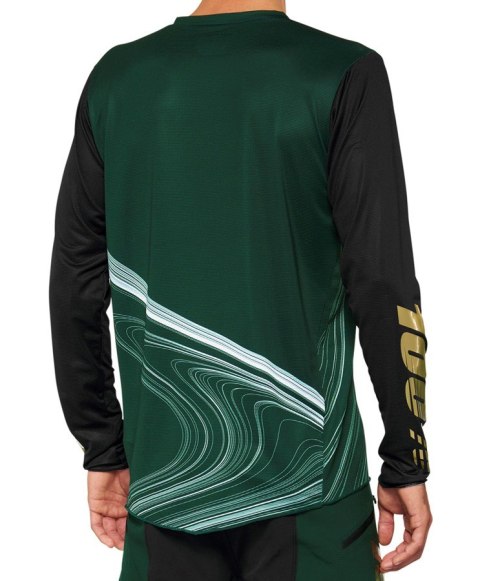 Koszulka męska 100% R-CORE X LE Jersey długi rękaw forest green roz. M (WYPRZEDAŻ -50%) Koszulka męska 100% R-CORE X LE Jersey długi rękaw forest green roz. M (WYPRZEDAŻ -50%)