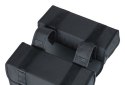 Sakwa miejska podwójna BASIL TOUR DOUBLE PANNIER BAG 28L, Universal Bridge System, wodoodporna black (NEW)