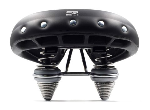 Siodło SELLEROYAL DRIFTER PLUS STRENGTEX RELAXED 90st. unisex żelowe + sprężyny czarne (NEW) Siodło SELLEROYAL DRIFTER PLUS STRENGTEX RELAXED 90st. unisex żelowe + sprężyny czarne (NEW)