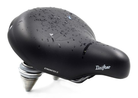 Siodło SELLEROYAL DRIFTER PLUS STRENGTEX RELAXED 90st. unisex żelowe + sprężyny czarne (NEW) Siodło SELLEROYAL DRIFTER PLUS STRENGTEX RELAXED 90st. unisex żelowe + sprężyny czarne (NEW)