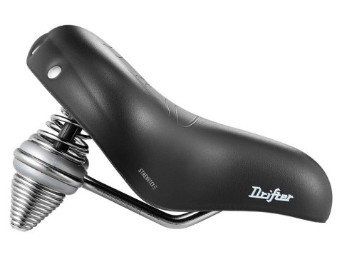 Siodło SELLEROYAL DRIFTER SMALL STRENGTEX RELAXED 90st. unisex żelowe + sprężyny czarne (NEW) Siodło SELLEROYAL DRIFTER SMALL STRENGTEX RELAXED 90st. unisex żelowe + sprężyny czarne (NEW)