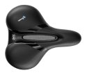 Siodło SELLEROYAL RESPIRO SOFT RELAXED 90st. żelowe + elastomery, kanał chłodzący, unisex 771g (NEW)
