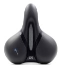 Siodło SELLEROYAL RESPIRO SOFT RELAXED 90st. żelowe + elastomery, kanał chłodzący, unisex 771g (NEW)