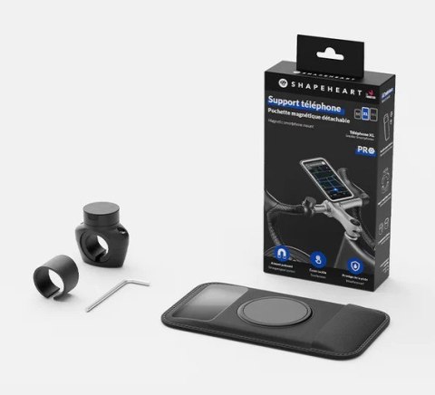 Uchwyt rowerowy na telefon SHAPEHEART PRO 2XL, Mocowanie na kierownicy (NEW) Uchwyt rowerowy na telefon SHAPEHEART PRO 2XL, Mocowanie na kierownicy (NEW)