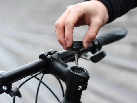 Uchwyt rowerowy na telefon SHAPEHEART STEM XL, Mocowanie na kapsel sterów (NEW) Uchwyt rowerowy na telefon SHAPEHEART STEM XL, Mocowanie na kapsel sterów (NEW)