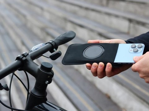 Uchwyt rowerowy na telefon SHAPEHEART STEM M, Mocowanie na kapsel sterów (NEW) Uchwyt rowerowy na telefon SHAPEHEART STEM M, Mocowanie na kapsel sterów (NEW)