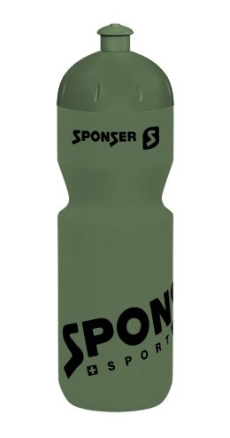 Bidon SPONSER NET olive green / black 750 ml (NEW)