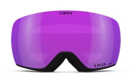 Gogle zimowe GIRO ARTICLE II BLACK & GREY BOTNICAL LX (Szyba lustrzana kolorowa VIVID-Carl Zeiss PINK 27% S2 + Szyba lustrzana k