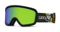 Gogle zimowe juniorskie GIRO CHICO 2.0 BLACK ASHES (Szyba lustrzana kolorowa LODEN GREEN) (NEW 2023/2024)