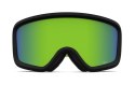 Gogle zimowe juniorskie GIRO CHICO 2.0 BLACK ASHES (Szyba lustrzana kolorowa LODEN GREEN) (NEW 2023/2024)