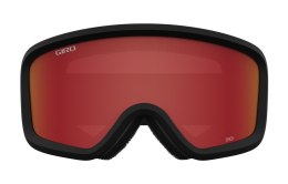 Gogle zimowe juniorskie GIRO CHICO 2.0 BLACK ZOOM (Szyba lustrzana kolorowa AMBER SCARLET 19-42% S2) (NEW 2023/2024)