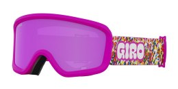 Gogle zimowe juniorskie GIRO CHICO 2.0 PINK SPRINKLES (Szyba lustrzana kolorowa AMBER PINK 19-42% S2) (NEW 2023/2024)