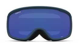 Gogle zimowe GIRO CRUZ BLACK & HARBOR BLUE WORDMARK (Szyba lustrzana kolorowa GREY COBALT 8-18% S3) (NEW 2023/2024)