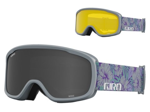 Gogle zimowe GIRO MOXIE GREY BOTANICAL (szyba ULTRA BLACK + YELLOW 77% S1) (NEW 2023/2024) Gogle zimowe GIRO MOXIE GREY BOTANICAL (szyba ULTRA BLACK + YELLOW 77% S1) (NEW 2023/2024)