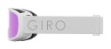Gogle zimowe GIRO MOXIE WHITE CORE LIGHT (szyba AMBER PINK 19-42% S2 + YELLOW 77% S1) (NEW 2023/2024)