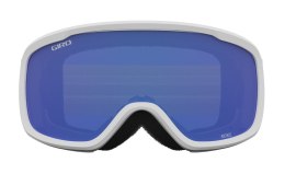 Gogle zimowe GIRO MOXIE WHITE CORE LIGHT (szyba GREY COBALT 8-18% S3 + YELLOW 77% S1) (NEW 2023/2024)