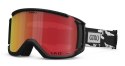 Gogle zimowe GIRO REVOLT BLACK & WHITE STAINED (Szyba lustrzana kolorowa VIVID-Carl Zeiss VIVID EMBER 19-42% S2) (NEW 2023/2024